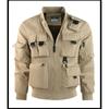Blouson Bomber Veste de Baseball pour Homme Veste Fonctionnelle Multipoches Vêtements Frock Européens et Américains Triple Épreuve