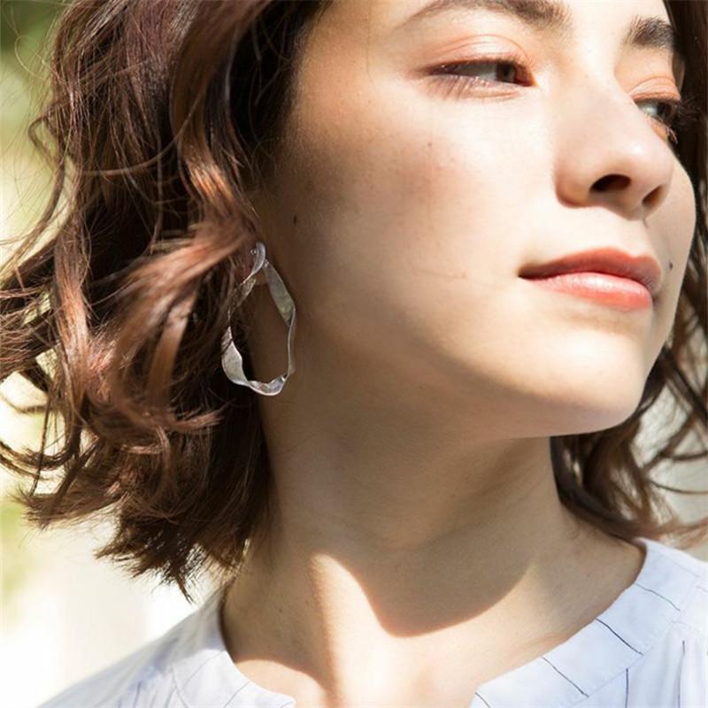 Kshmir 2020 Earrings Minimalism, Irregularity, Fashion Jewelry, Earrings Jewelry Wholesale Popular Metal Women Geometric A1290