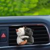 2Set Cute Cuddle Cat Perfume Diffuser Car Air Freshener Clip Car Air Conditioning Vent Decoration Car Interior Aromatherapy Clip
