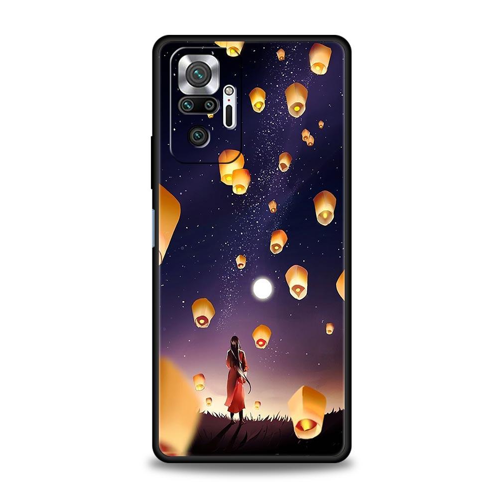 Heaven Official’s Blessing Phone Case For Xiaomi Redmi Note 12 5G 11 10 Pro 4G 10C 9S 9 8 7 9T 8T 9C 9A 8A K40 Gaming Soft Cover