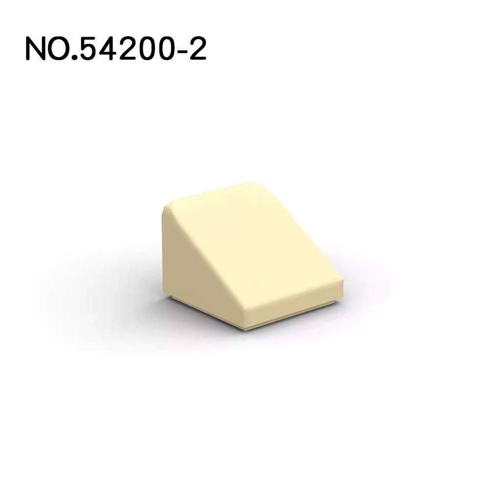 50Pcs MOC 54200 Slope 30° 1 x 1 x 2/3 Brick Changeover Catch ideal for High-tech Construction Bricks Parts Tech Parts Toy DO IT YOURSELF Learning