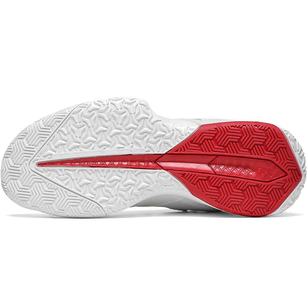 New Anta Speedy 2 Cushioning Anti Slip And Wear Resistant Low Top Performance Basketball Shoes Men's White Red Black 112141606-6