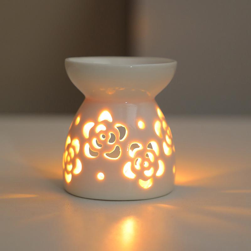 Incense Burner Wax Candle Incense Burner Incense Burner Bedroom Lamp Paint Aromatherapy Essential Oil Household