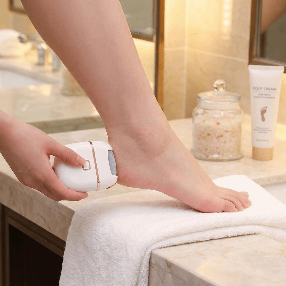 Rechargeable Callus Remover 3 Grinding Heads Pedicure Machine Foot Trimmer Foot Heel Cracked Care