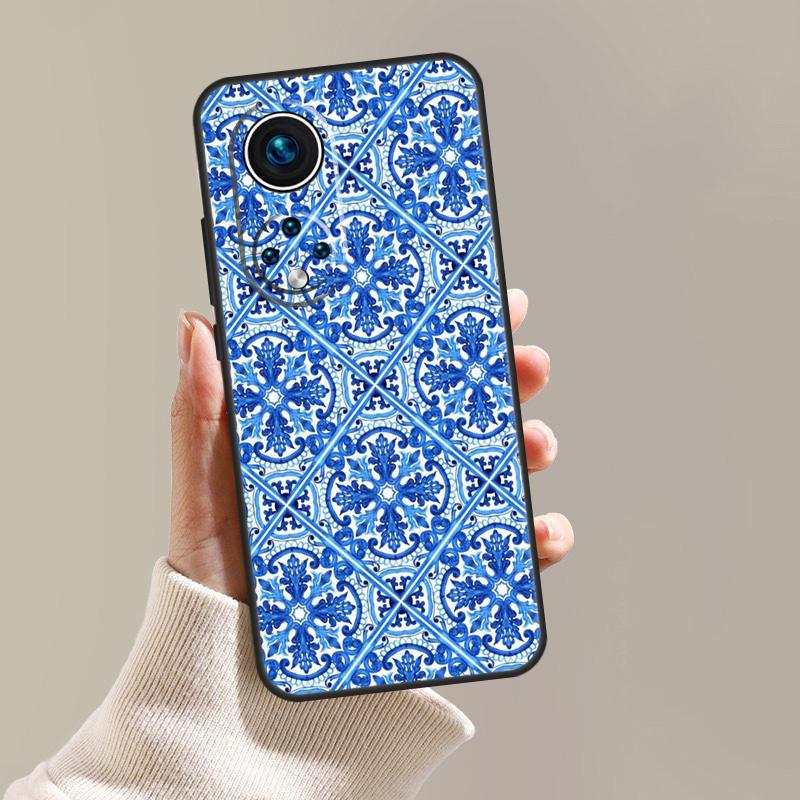 

Moroccan Tiles Pattern Case For Honor Magic 5 Pro 10 50 70 90 Lite X7 X8 X9 X6a X7a X8a X9a Magic 4 Lite Coque Honor 70 Lite