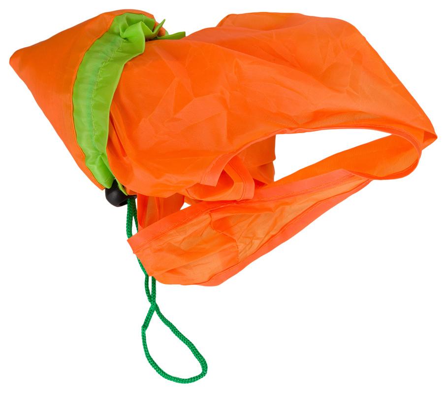 Foldable shopping bag in the shape of a fruit/vegetable