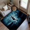 Urban Football Dreams Carpet Suitable for Foyer Game Room Dining Room Decorate room Anti-slip Rug Decorate Offices Perfect Gift for Women/Men