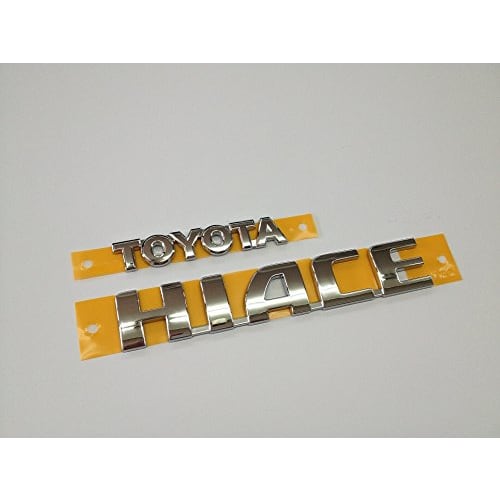 

Оригинальная задняя эмблема Toyota Hiace экспортной спецификации серии H200 TOYOTA HIACE
