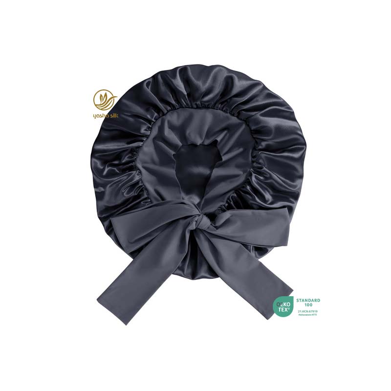 New Design  Women's Mulberry Silk Sleep Cap Soft Eco-Friendly Adjustable Silk Bonnet Silk nightcap  Price