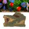 Wood   Aquarium Ornament Simulation Resin Fish   Artificial Tree Hole Ornament for Aquascaping