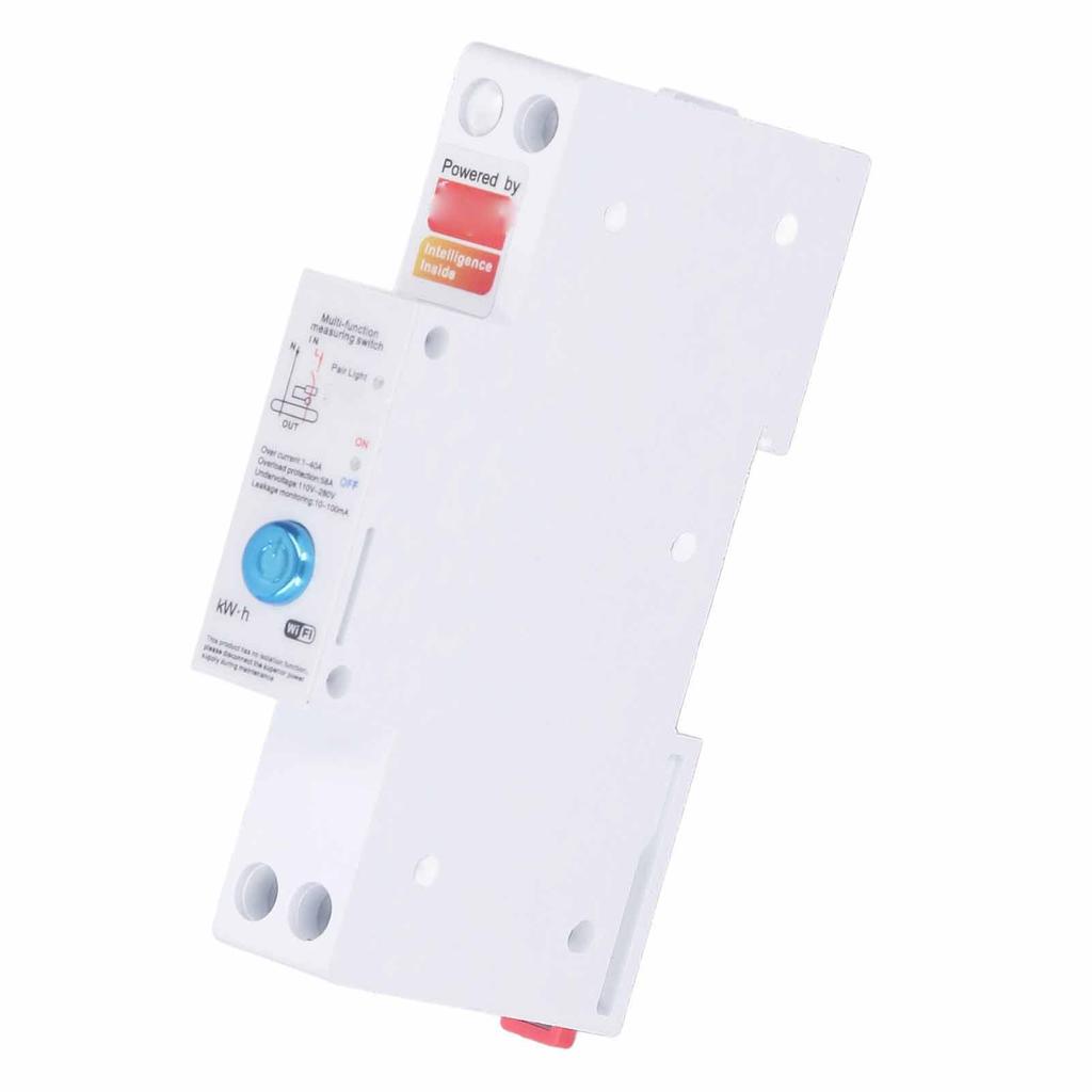 Smart WiFi Circuit Breaker Overload Protection Remote Control Air Switch with Power Monitoring AC110‑280V