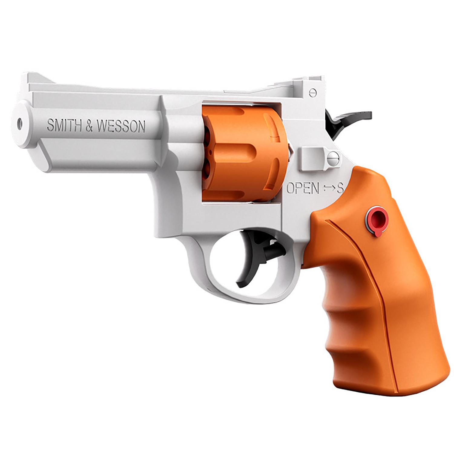 

Children s manual revolver water gun for bathing, summer water play, outdoor toys, mechanical continuous water fights