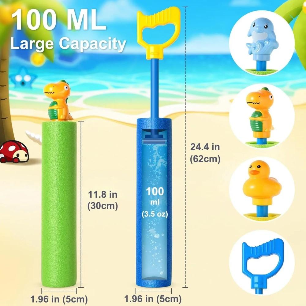 Super Water Soaker Blaster Squirt Guns 40Ft Water Gun Swimming Pool Beach Summer Party Outdoor Water Game Fighting Toys for Kids