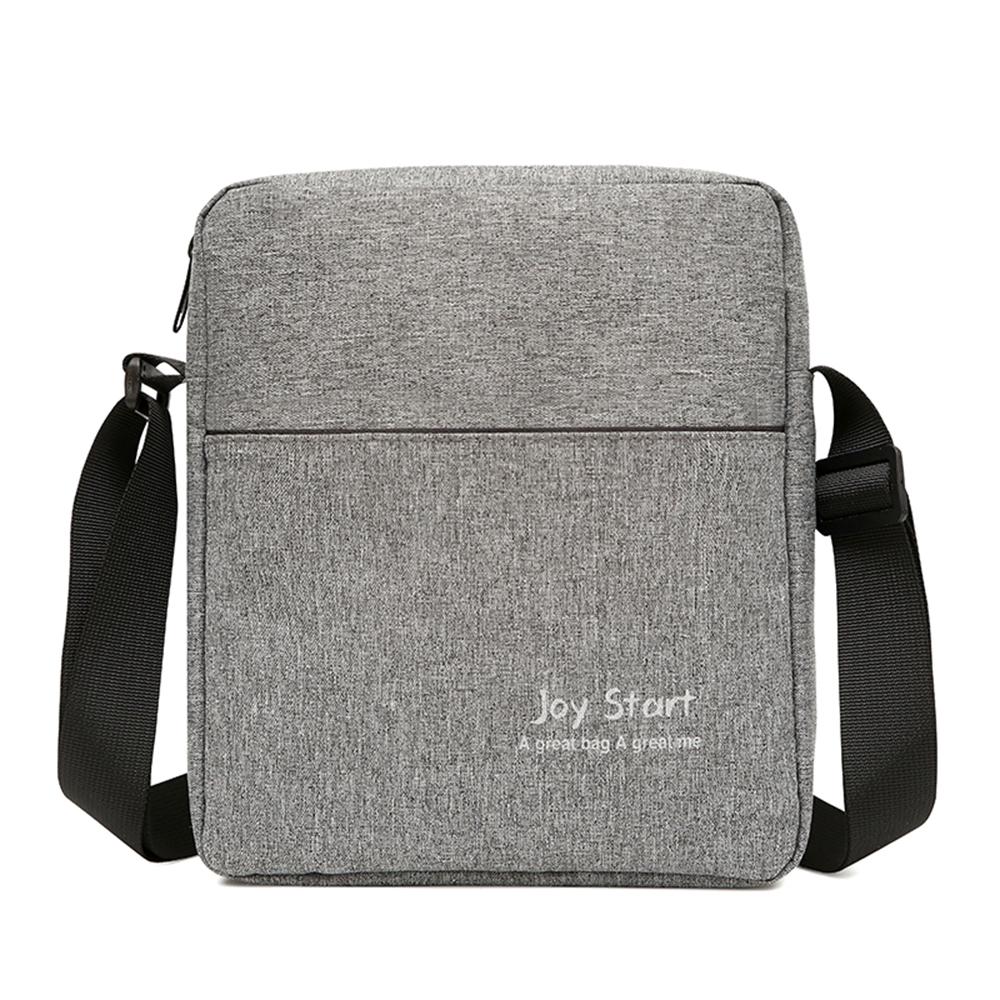Men'S Shoulder Bag Mobile Phone Bag Simple And Durable Oxford Cloth Light And Large Capacity Commuter Travel Slung Small Bag.