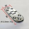 2pc Furniture Fittings Folding Hinges Self Supporting Folding Table Cabinet Door Hinge Flush Mounted Hinges for Kitchen Furniture