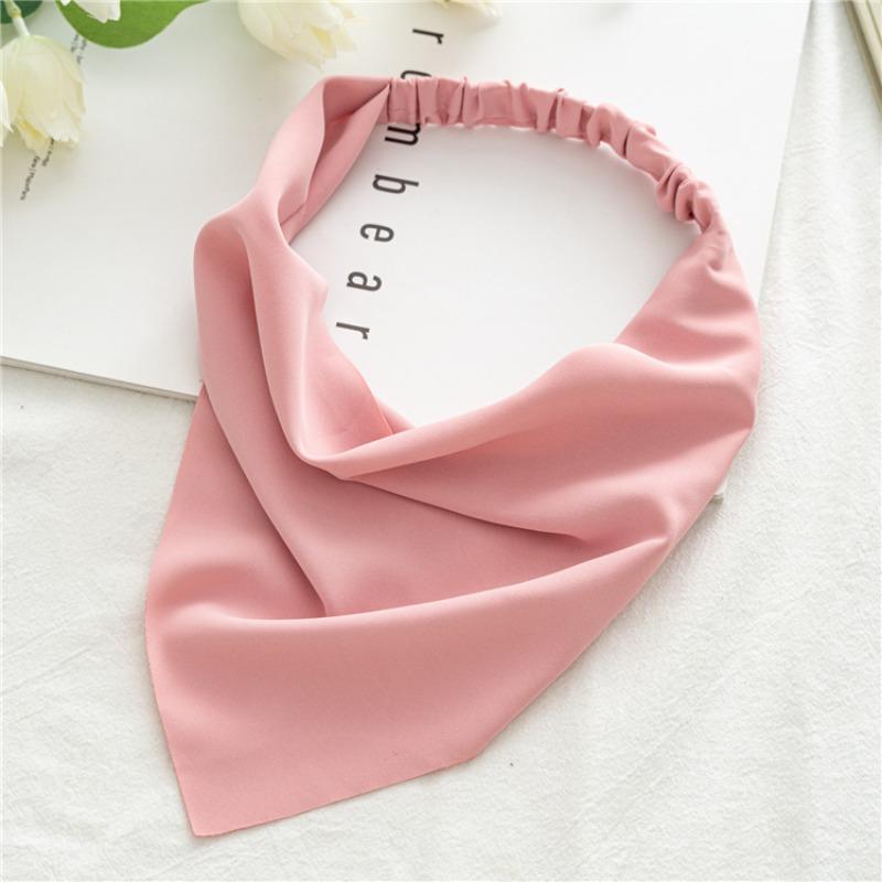 New Style Headscarf Hair Accessory - Elastic Band with Great Versatility - Women's Triangular Scarf Accessory for Hair Decoration