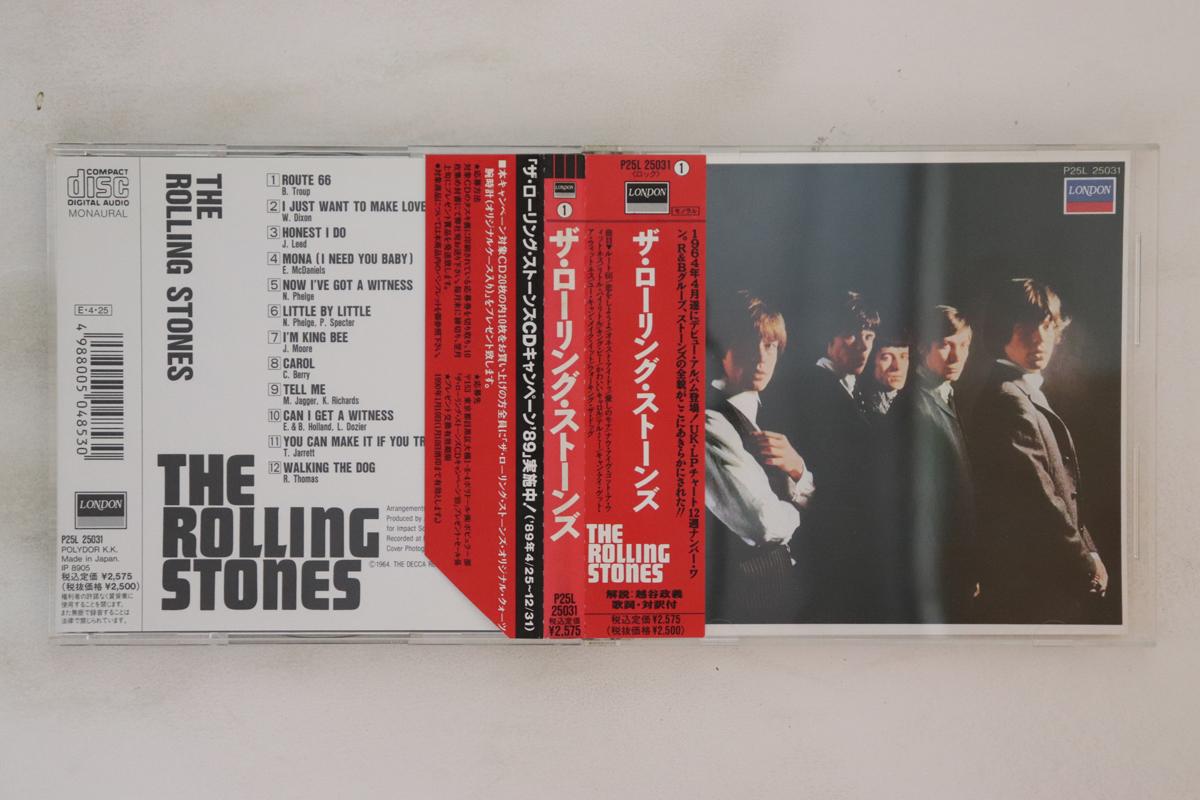 

CD ROLLING STONES Rolling Stones P25L25031 LONDON 1989 Japan Obi Rock Used
