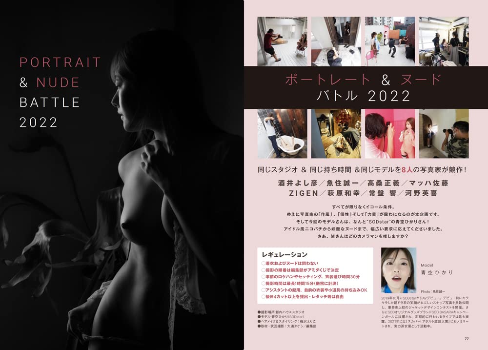 Cameraman Returns NUDE PORTRAIT Magazine #6 (Motor Mook)