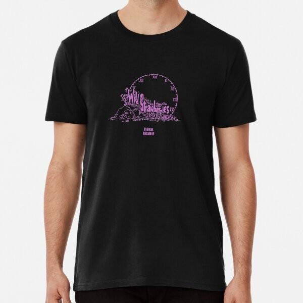 Ingmar Bergman Wild Strawberries Film Prin T-Shirt L