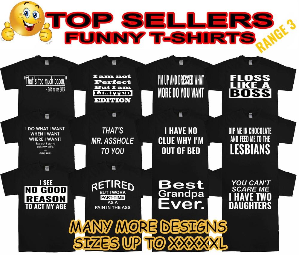 

Funny Mens T-shirts novelty t shirts joke clothing birthday Party T-shirt gift 3 XL