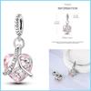 Copper Sunflower Greenhouse Bicycle Balloon Pendant Rainbow Donut Charms Beads Fit Brand Bracelets Diy Jewelry
