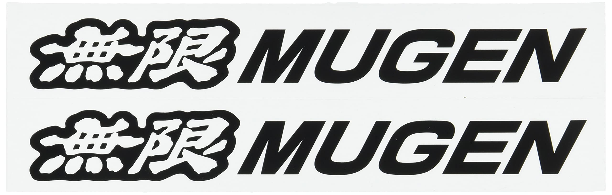 

MUGEN Sticker A Black [Size L] 90000-YZ5-310A-K4 чёрный