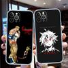 LO85 S-Seven D-Deadly Sin Soft Shell Transparent Phone Case for Motorola Moto G7 G8 G9 G84 G85 G73 G24 G15 Z2 Play Power Plus