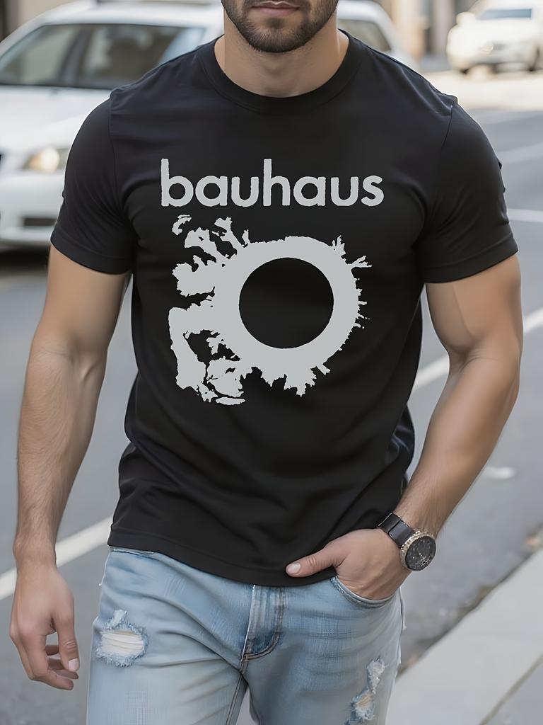 Bauhaus Graphic Tshirt Minimalist Modernist Design Black ...