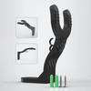 Space Saving Motorcycle Helmets Wall Hook Organizers ABS Mounting Bracket Simple Installation for Home Garage Or Kitchen