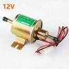 12V/24V Universal Electric Fuel Pump Low Pressure Bolt Fixing Wire Diesel Petrol HEP-02A For Car Carburetor Motorcycle ATV