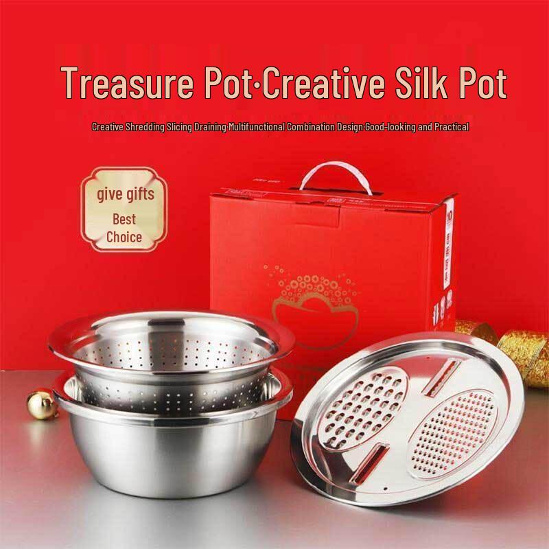 Sigang Stainless Steel Treasure Basin Set