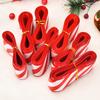 Stripe Red White Ribbon Christmas Decorations Xmas Tree Wrapping Garland DIY Material Gift Wrapping Ribbons Handmade Crafts 5Y