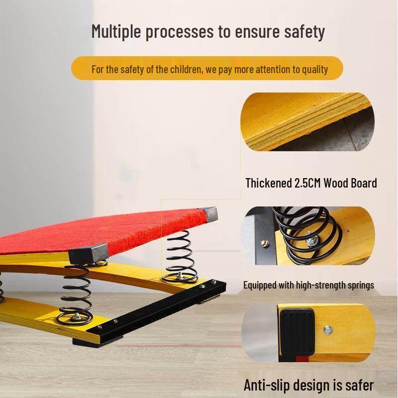 Foldable Adjustable Gymnastics Spring Jump Board