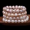 8mm Fashion Women Pearl Bracelet Charm Chain Natural Freshwater Pearl Beads Bracelet For Women Jewelry Gift Pulseras Mujer Moda