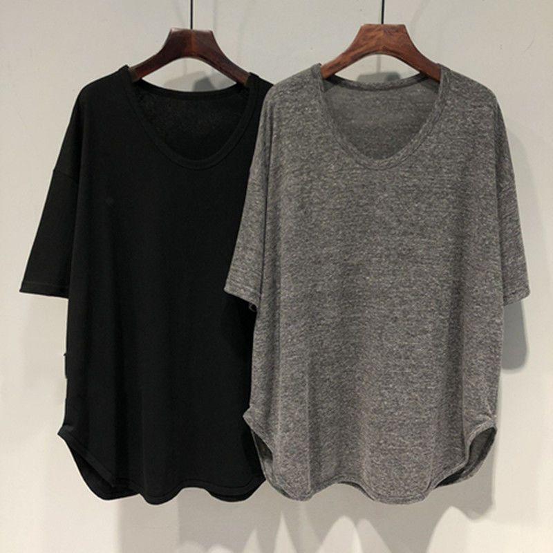 Fashion Plus Size Women's Casual Short-sleeved T-shirt