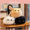 Cat Adorable Cartoon Plush Pillow Soft Black White Cat Stuffed Doll Gift Kids