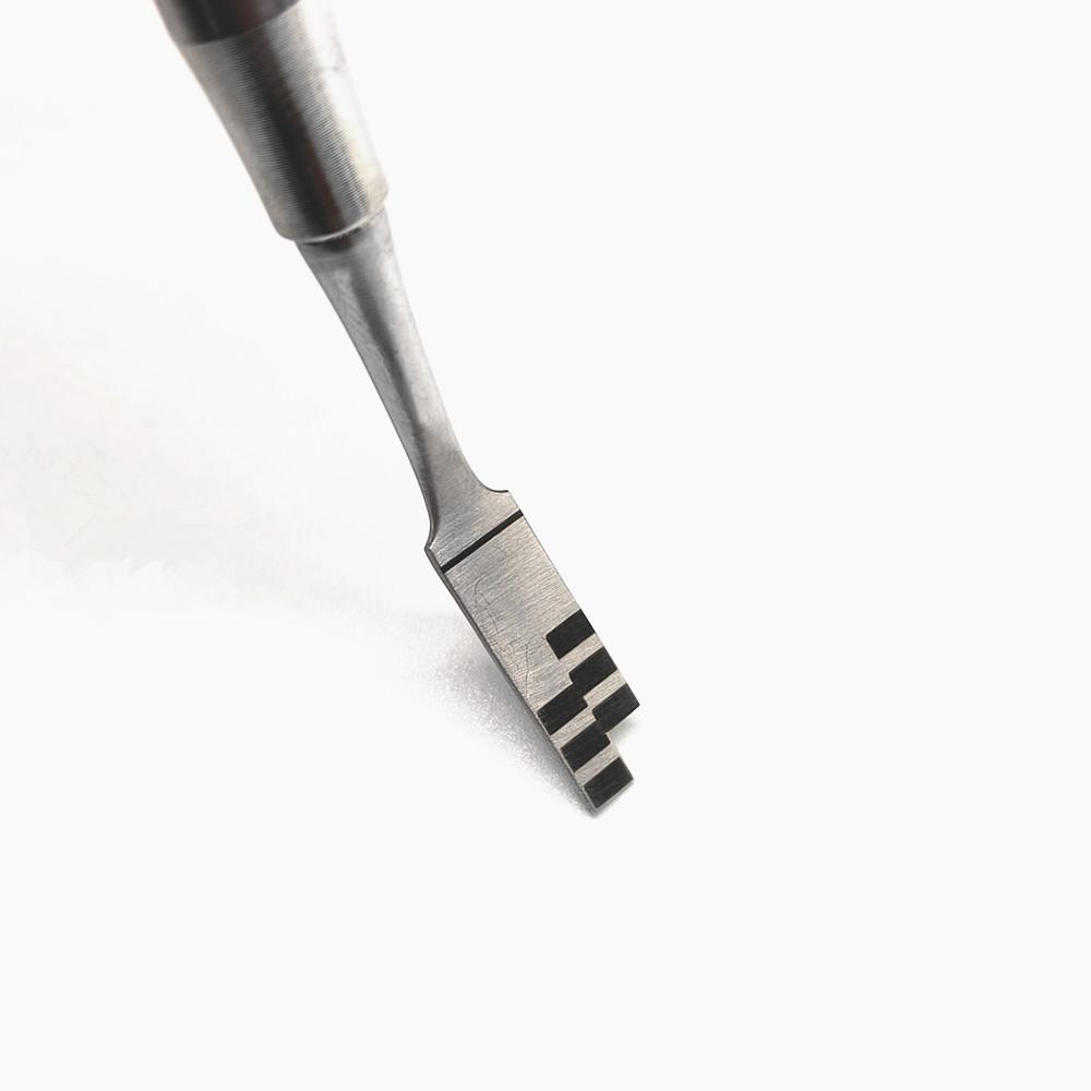 Dental Kieferorthopädische Ästhetische Zähne Krone Proportional Gauge Zahnarzt Implantat Mess Lineal Messschieber Edelstahl