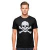 Piraten Schedel en Knekels T-shirt | Gothic Halloween Eng T-shirt
