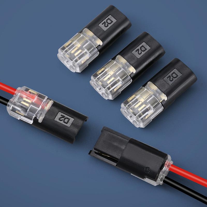 Waterproof Plug Wire Connector 2 Pin Way Cable Plug Car Electric Wire Snap Connectors Strip Terminal Connection
