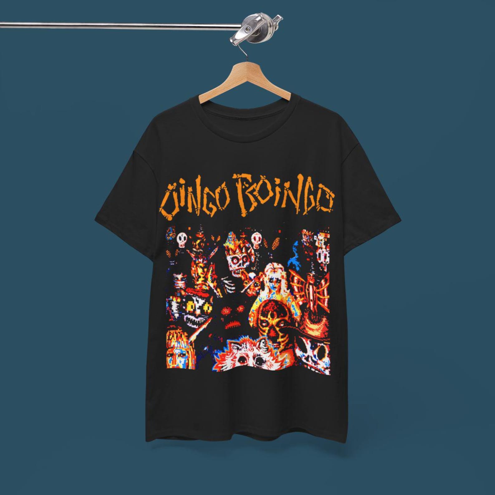 Oingo Boingo T shirt - 80s New Wave Shirt S