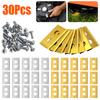 30PCS Lawn Mower Stainless Steel Replacement Blades 2-hole Design Mower Blade for Mammotion Luba Robot Lawn Mowers