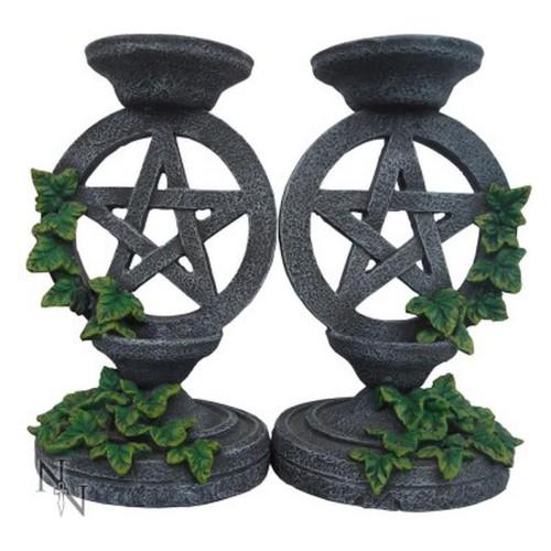 Nemesis Now Pentagram Candle Holder (Pack of 2)