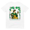 Funny Patrick's Day The Sassy Lass Tarot Card Tee T-Shirt