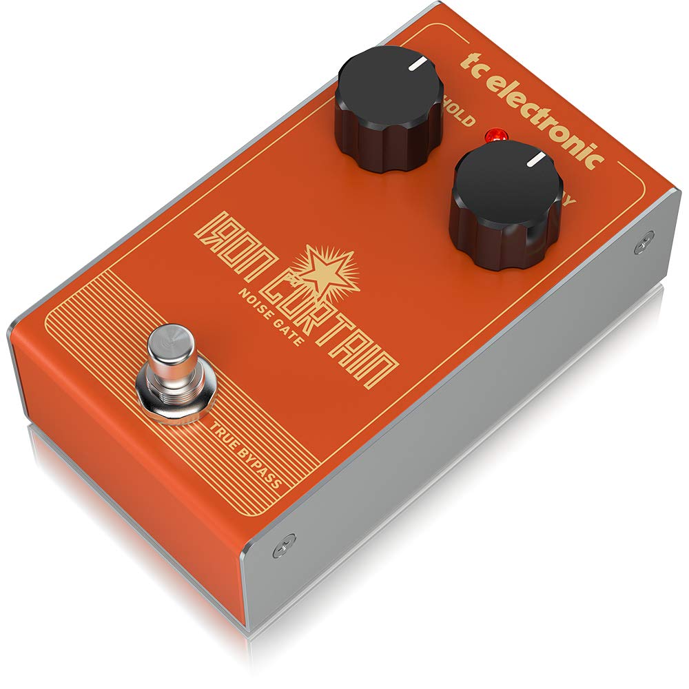 Tc Electronic Analog Noise Gate Pedal Guitar Effector Analog Circuit Design Simple Operation True Bypass IRON CURTAIN NOISE GATE