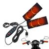 Motorcycle Handlebar Heater Grips USB-Powered Warmer 3-speed Temperature Adjustable Portable Grip Heater For Scooter Bikes