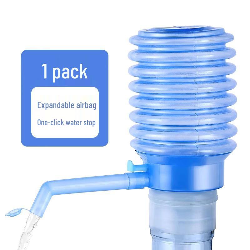 

Hand-Press Bottled Water Pump: Manual Suction & Dispenser