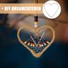 BESPORTBLE Dream Catcher Hoop: Heart Shaped Hoop Metal Rings Hoops Heart Shape Macrame Rings Hoops for DIY Craft Dream Catcher 12cm 10Pcs