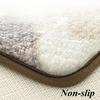 Fleece-lined Entrance Door Mat, Absorbent Floor Mat, Living Room Carpet, Bathroom Non-slip Foot Mat