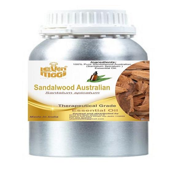 Levenmooi Sandalwood Australian (Santalum Spicatum) Pure & Natural Therapeutic Grade Essential Oil Glass