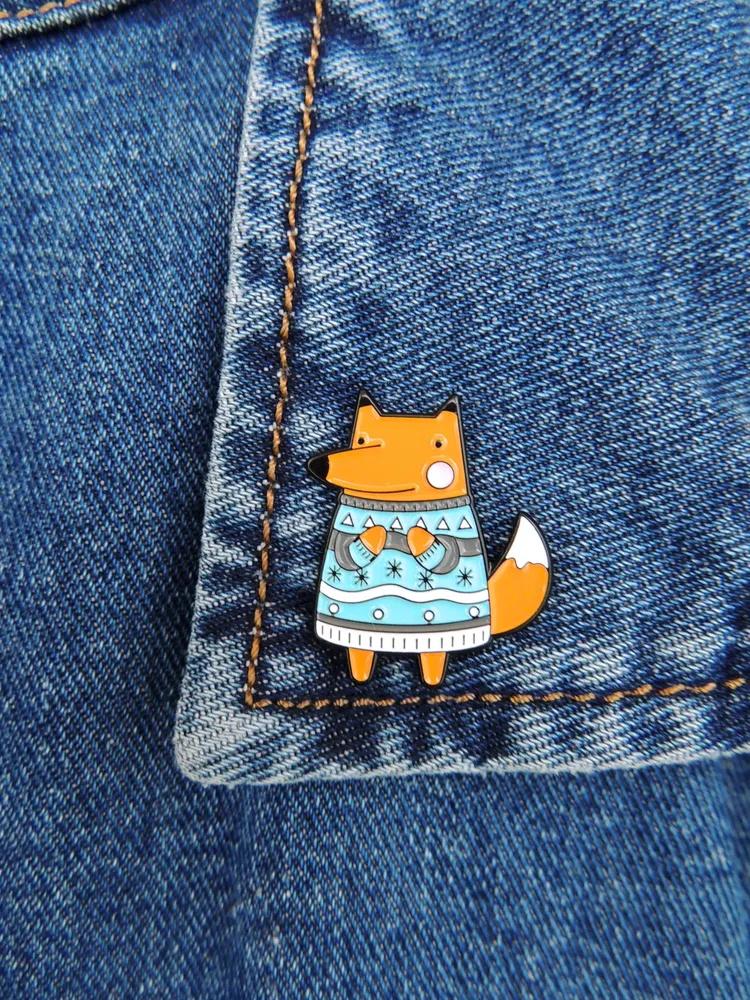 Creative Alloy Brooch Creative Accessories Badge